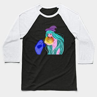 ghost witch Baseball T-Shirt